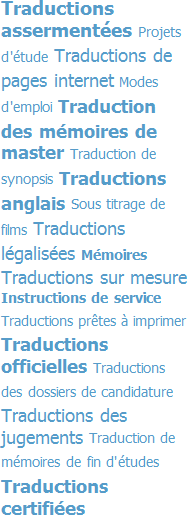 Nos agences confient à des traducteurs diplômés la traduction de vos instructions de service vers le français, l’anglais ou l’allemand.
